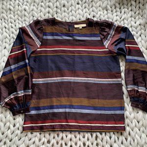 2/$12 3/$15 Loft, stripe, billowy sleeves